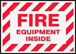 Image of Product. Front orientation. Labels. Fire Equipment Labels , Fire Equipment Inside.