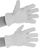 Image of ProductInUse. Elastic Cuff. Front orientation. Gloves. Cut- and Cold-Protection Gloves.