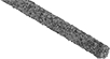 Image of Specification. Front orientation. ZoomedIn view. Round. Round Carbide Files, Tapered File.
