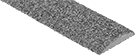 Image of Specification. Front orientation. ZoomedIn view. Half Round. Half-Round Carbide Files, Tapered File.