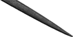 Image of Specification. Front orientation. ZoomedIn view. Half Round. Bend-and-Stay Needle Files, Tapered File.