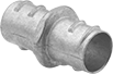 Image of Product. Twist-In Connection. Front orientation. Conduit and Fittings. Flexible Metal (FMC) Conduit and Fittings, Straight, Connector Fitting, Twist-In Conduit Connection.