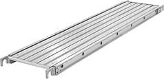Image of Product. Front orientation. Scaffold Planks. Build-Your-Own Scaffolds, Aluminum.