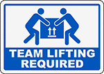 Image of Product. Front orientation. Labels. Safe-Lifting Labels , Team Lifting Required.