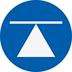 Image of Product. Front orientation. Labels. Safe-Lifting Labels , Center of Gravity Symbol.