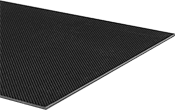 Image of Product. Front orientation. Carbon Fiber. High-Strength Lightweight Carbon Fiber Sheets with Foam Core.