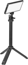Image of Product. Front orientation. Web Conferencing Lights. Weighted-Base Mount.