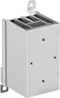 Image of Product. Front orientation. Electrical Component Heat Sinks. Solid State Spade-Terminal Relays.