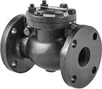 Image of Product. Front orientation. Check Valves. Flanged Check Valves.