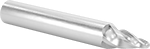 Image of Product. Front orientation. End Mills. Fast-Cut Carbide Barrel End Mills for Aluminum, Brass, and Bronze, 4 Flutes.