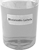 Dissolvable Laser Printer Labels