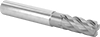 Fast-Cut Carbide Square End Mills with Chamfer Corner 