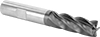 Fast-Cut Carbide Square End Mills with Chamfer Corner