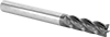 Fast-Cut Carbide Square End Mills with Chamfer Corner 