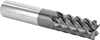 Fast-Cut Carbide Square End Mills with Chamfer Corner 