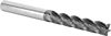 Fast-Cut Carbide Square End Mills with Chamfer Corner 