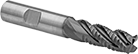 Image of Product. Front orientation. End Mills. Fast-Cut Roughing Carbide Square End Mills with Chamfer Corner.