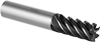 Fast-Cut Carbide Square End Mills with Chamfer Corner