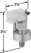 Image of Product. Front orientation. Contains Annotated. Style A. Economy Pressure Switches.