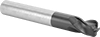 Carbide Rounded-Edge Square End Mills for Copy Milling