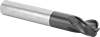 Carbide Rounded-Edge Square End Mills for Copy Milling 