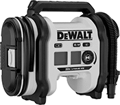 Image of Product. Front orientation. Air Pumps. Battery-Powered Air Pumps, DeWalt DCC020IB.
