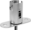 Image of Product. Top orientation. Light Sockets. Sockets for Bayonet Base Light Bulbs, Bracket Mount.