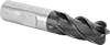Fast-Cut Carbide Rounded-Edge Square End Mills for Stainless Steel and Titanium