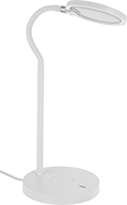 Image of Product. Front orientation. Workstation Lights. Desk Lamps, Style C—Wireless Charging Pad.