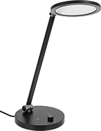 Image of Product. Front orientation. Workstation Lights. Desk Lamps, Style F—Shut-Off Timer.