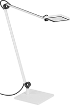Image of Product. Front orientation. Workstation Lights. Desk Lamps, Style K—Glare-Reducing Lens and Shut-Off Timer.