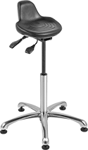 Image of Product. Front orientation. Stools. Clean Room Stools , Style H.