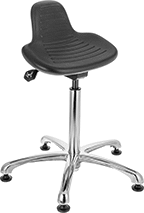 Image of Product. Front orientation. Stools. Clean Room Stools , Style H.