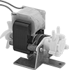 Compact Constant-Flow-Rate Pumps for Water and Oil