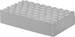 Image of Product. C. Front orientation. Style C. Clog-Resistant Sanding Sponges.