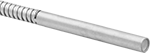 Image of Product. Front orientation. Heating Elements. Insertion Heating Elements for Plates, Molds, and Dies, Armored Wire Lead Covering.