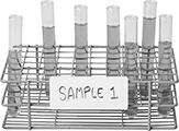 Image of ProductInUse. Front orientation. Labels. Write-On Labels for Wire Racks .