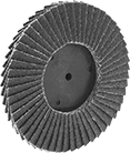 Image of Product. Front orientation. Sanding Discs. Quick-Change Flap Sanding Discs.
