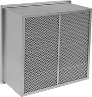 Image of Product. Front orientation. Air Filters. High-Temperature High-Efficiency Box Air Filters.