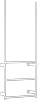 Wall-Mount Ladders with Grab Posts