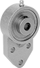 Mounted Ball Bearings with Three-Bolt Flange