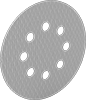Long-Life Hook and Loop Vacuum Sanding Discs