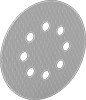 Long-Life Hook and Loop Vacuum Sanding Discs