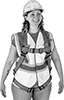 Heat-Resistant Fall-Arrest Harnesses