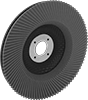 Arbor-Mount Flap Sanding Discs for Stainless Steel and Hard Metals