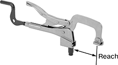 Image of Attribute. Front orientation. Contains Annotated. Pliers Clamps. Pliers Clamps for Welding Tables.