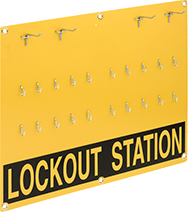 Image of Product. Front orientation. Lockout Organizing Stations. Style B.