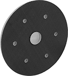 Image of Product. Front. Front orientation. Backup Pads. Backup Pads for Buffing and Polishing Pads.