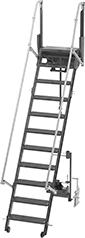 Image of Product. Front orientation. Stairs. Foldaway Stairs, Electric.