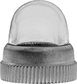 Image of Product. Front orientation. Light Lenses. Lens Caps for Miniature Light Bulbs with Sealed Sockets.